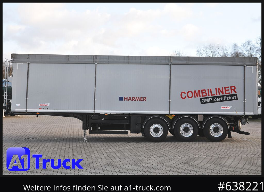 Semi-reboque cisterna BENALU Kombiliner Gülle Tank + Kipper fest34m³  flüssig 26m³, Tüv neu,