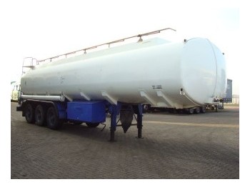 CALDAL TANK  ALUMINIUM BRANDSTOF 3-AS - Semi-reboque cisterna