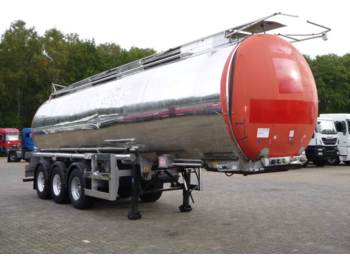 Clayton Food (milk) tank inox 32.5 m3 / 1 comp - Semi-reboque cisterna