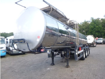 Clayton Food tank inox 23.5 m3 / 1 comp - Semi-reboque cisterna