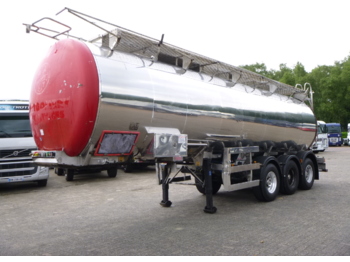 Clayton Food tank inox 30 m3 / 1 comp - Semi-reboque cisterna