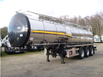 Clayton Heavy oil / bitumen tank inox 30 m3 / 1 comp + pump - Semi-reboque cisterna