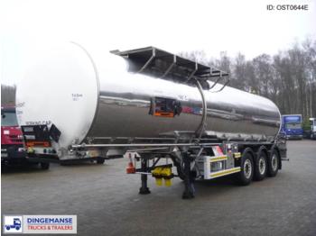 Crossland Bitumen tank inox 31.8 m3 / 1 comp - Semi-reboque cisterna