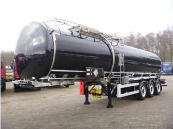 Crossland Bitumen tank inox 33.4 m3 + heating / ADR/GGVS - Semi-reboque cisterna