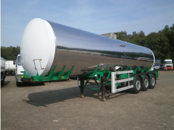 Crossland Food tank inox 30 m3 / 1 comp - Semi-reboque cisterna