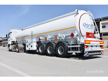 DONAT Aluminum Fuel Tanker with Bottom Loading - Semi-reboque cisterna