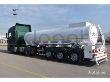 DONAT Stainless Steel Tanker - Sulfuric Acid - Semi-reboque cisterna