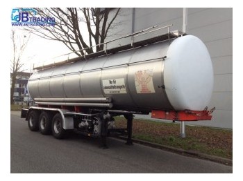 Dijkstra Levensmiddelen 29024 liter, 5 Compartments, Stee - Semi-reboque cisterna