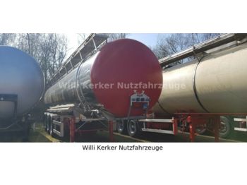 HLW Lebensmittelauflieger 3Ka 34 m³  7492  - Semi-reboque cisterna