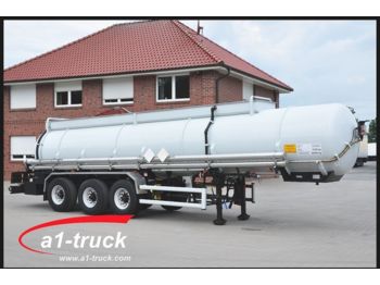 KLAESER 23.000 Ltr, gummiert, GGVS,  ADR, Chemie  - Semi-reboque cisterna