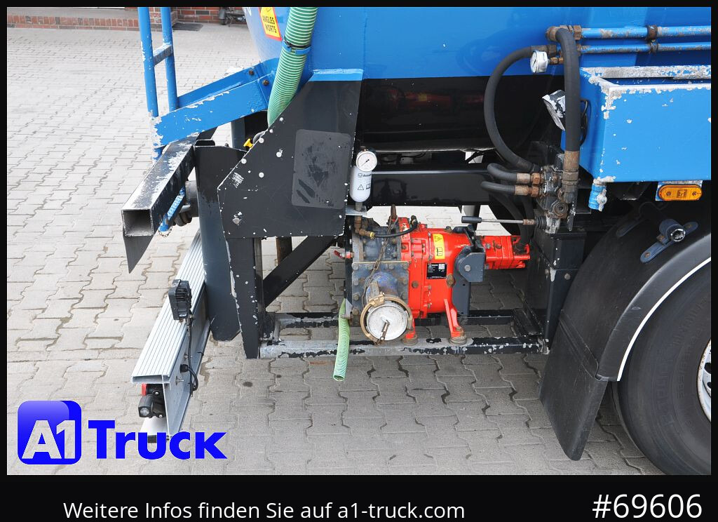Semi-reboque cisterna WILLIG 32m³ Pumpe Gülle Sickerwasser