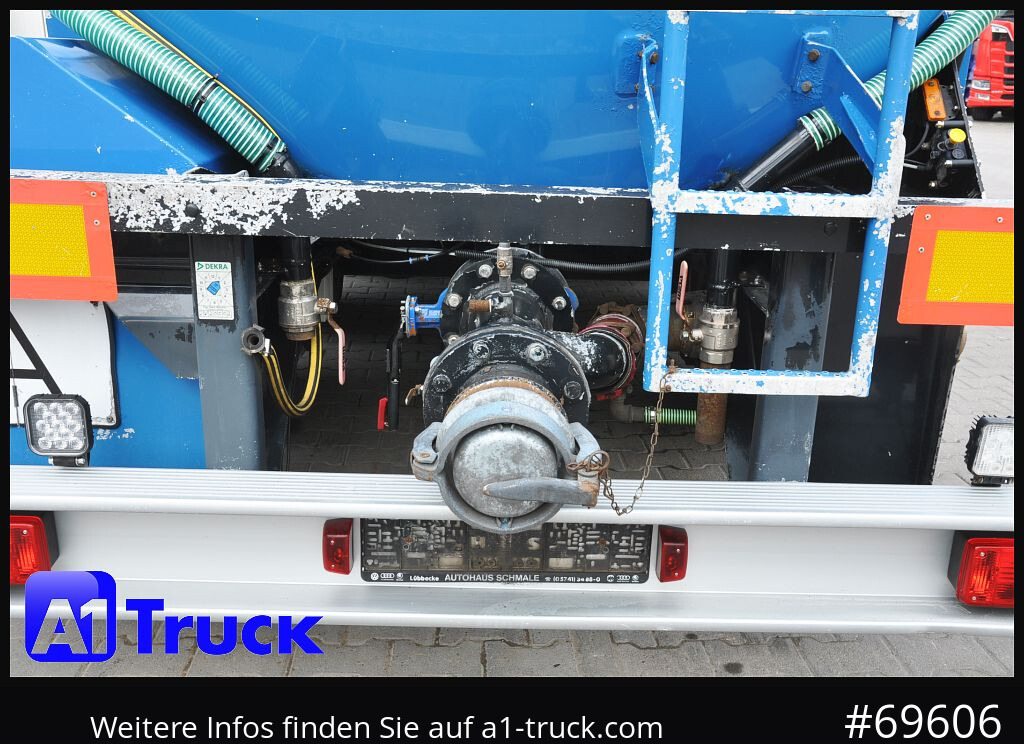 Semi-reboque cisterna WILLIG 32m³ Pumpe Gülle Sickerwasser