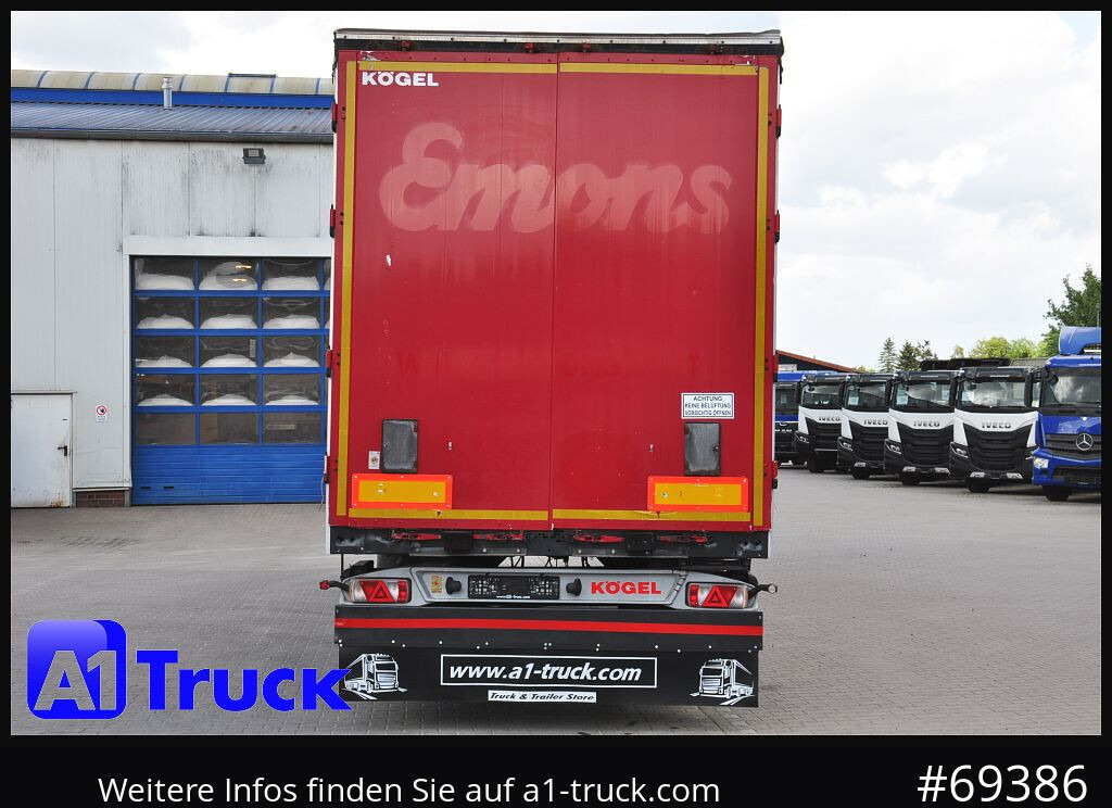 Semi-reboque de lona KOEGEL SN24, Tautliner, Code XL