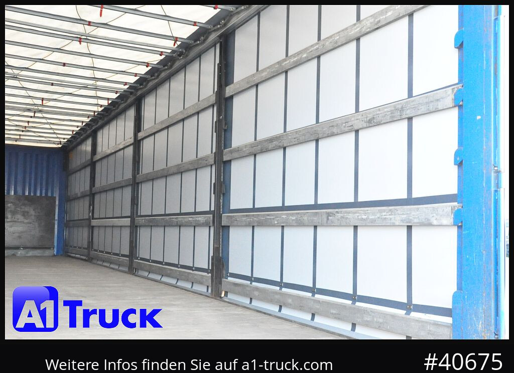 Semi-reboque de lona KRONE SD 27, Staplerhalterung, Liftachse, Lenkachse