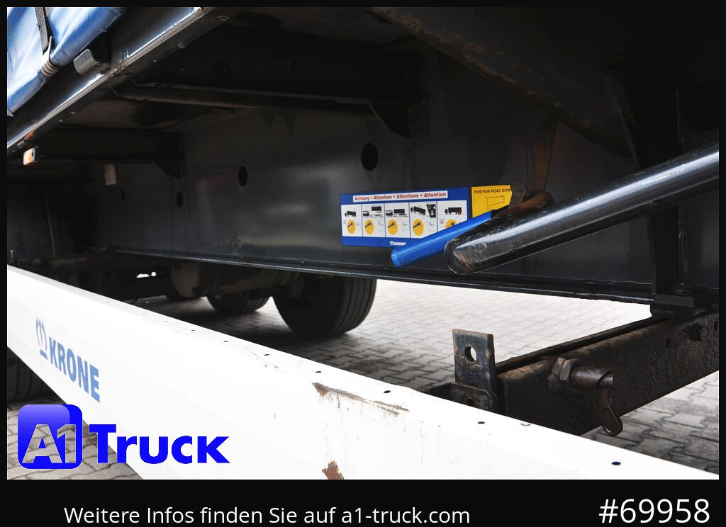 Semi-reboque de lona KRONE SD Tautliner, Code XL, BPW, Coil, 1 Vorbesitzer
