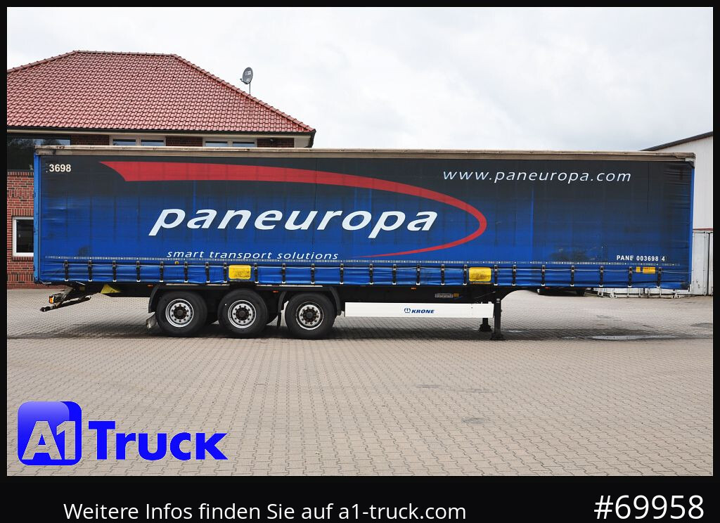 Semi-reboque de lona KRONE SD Tautliner, Code XL, BPW, Coil, 1 Vorbesitzer