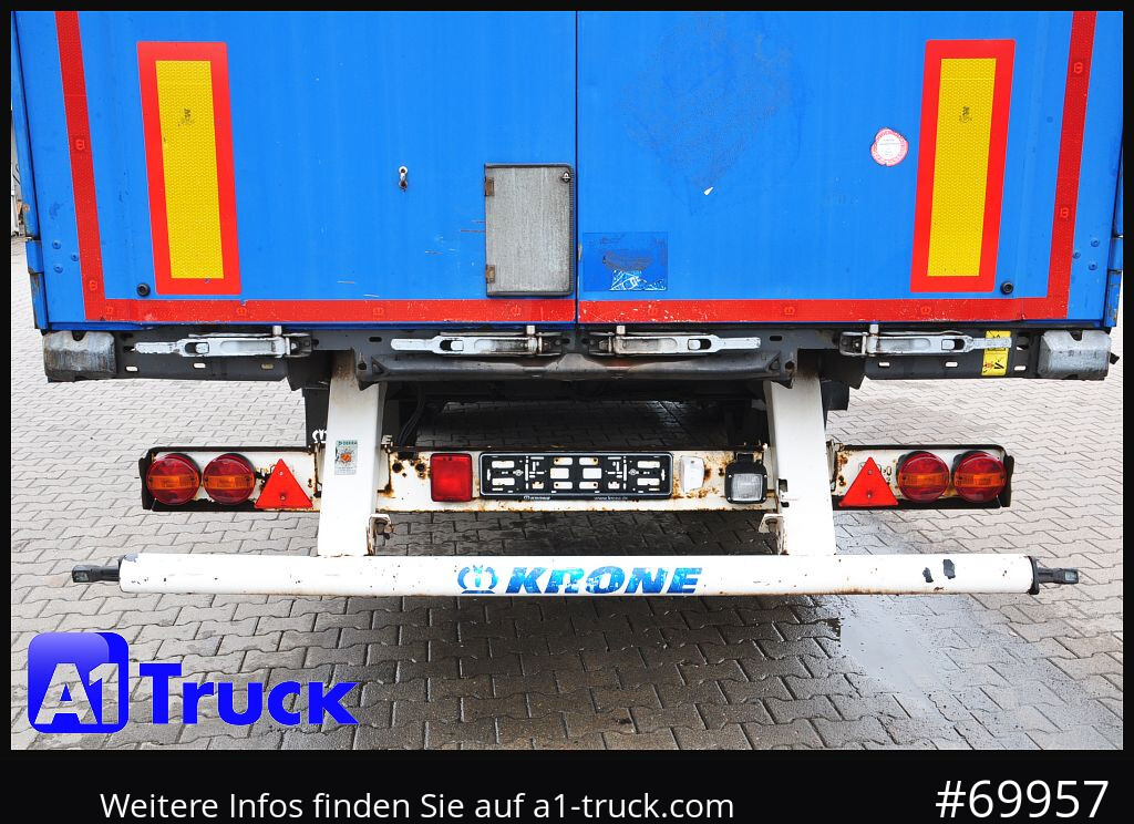 Semi-reboque de lona KRONE SD Tautliner, Code XL, BPW, Coil, TÜV 04-2026