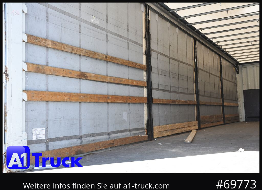 Semi-reboque de lona KRONE SD Tautliner, Code XL, BPW, Liftachse