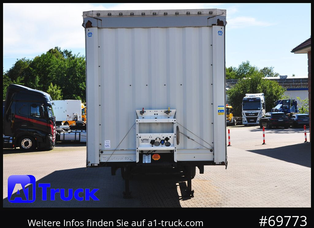 Semi-reboque de lona KRONE SD Tautliner, Code XL, BPW, Liftachse