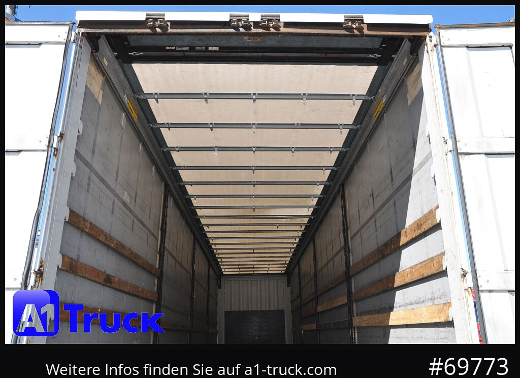 Semi-reboque de lona KRONE SD Tautliner, Code XL, BPW, Liftachse