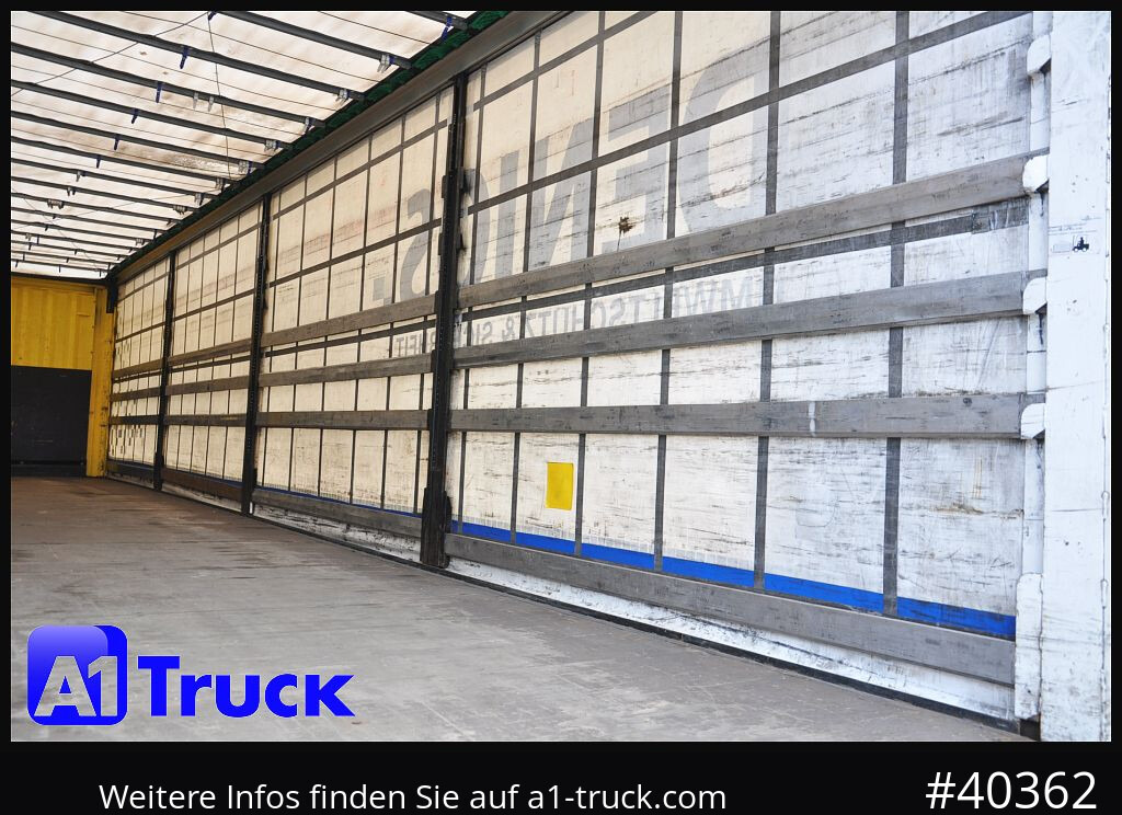 Semi-reboque de lona KRONE SD Tautliner, Standard, Liftachse