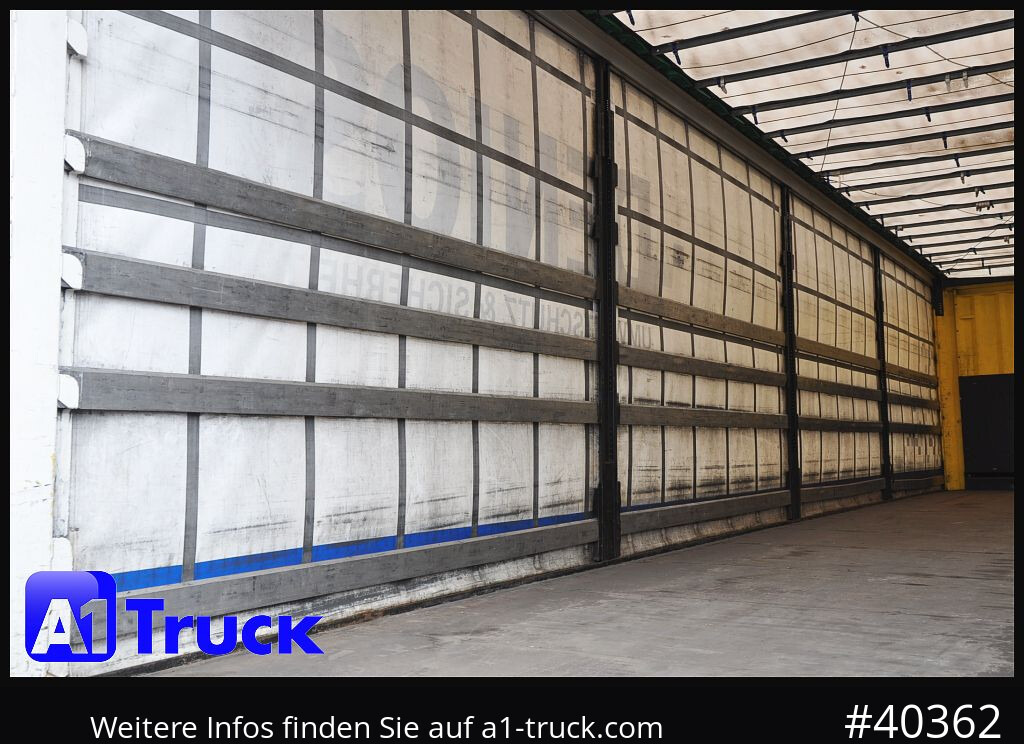 Semi-reboque de lona KRONE SD Tautliner, Standard, Liftachse