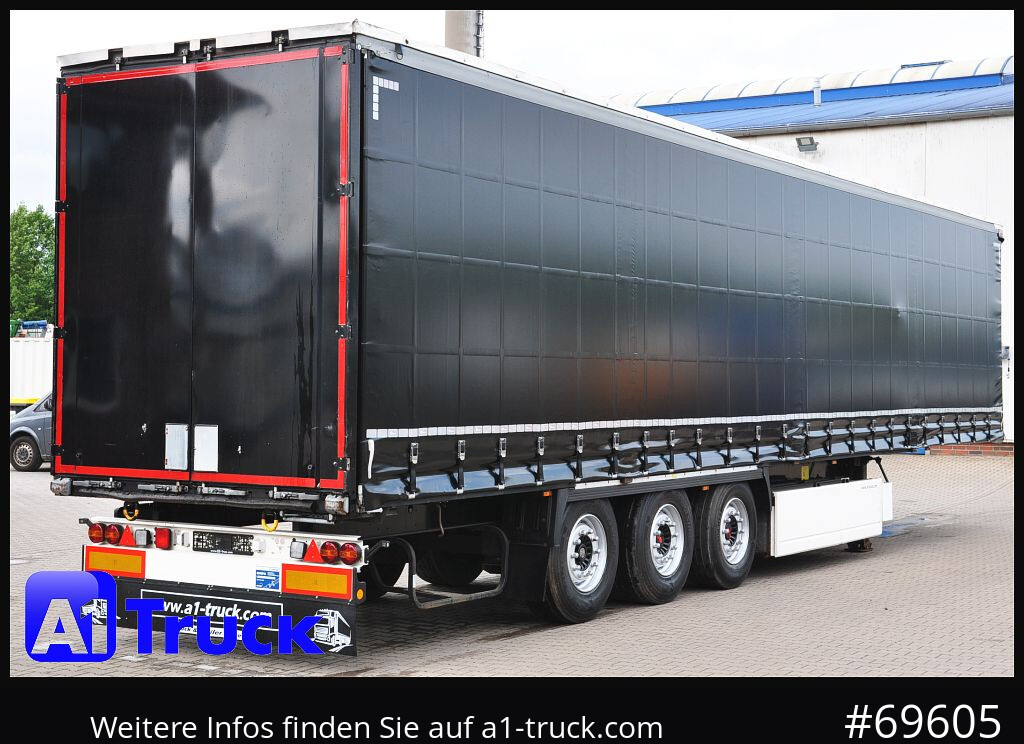 Semi-reboque de lona KRONE SD, Tautliner, neue Plane, 1 Vorbesitzer