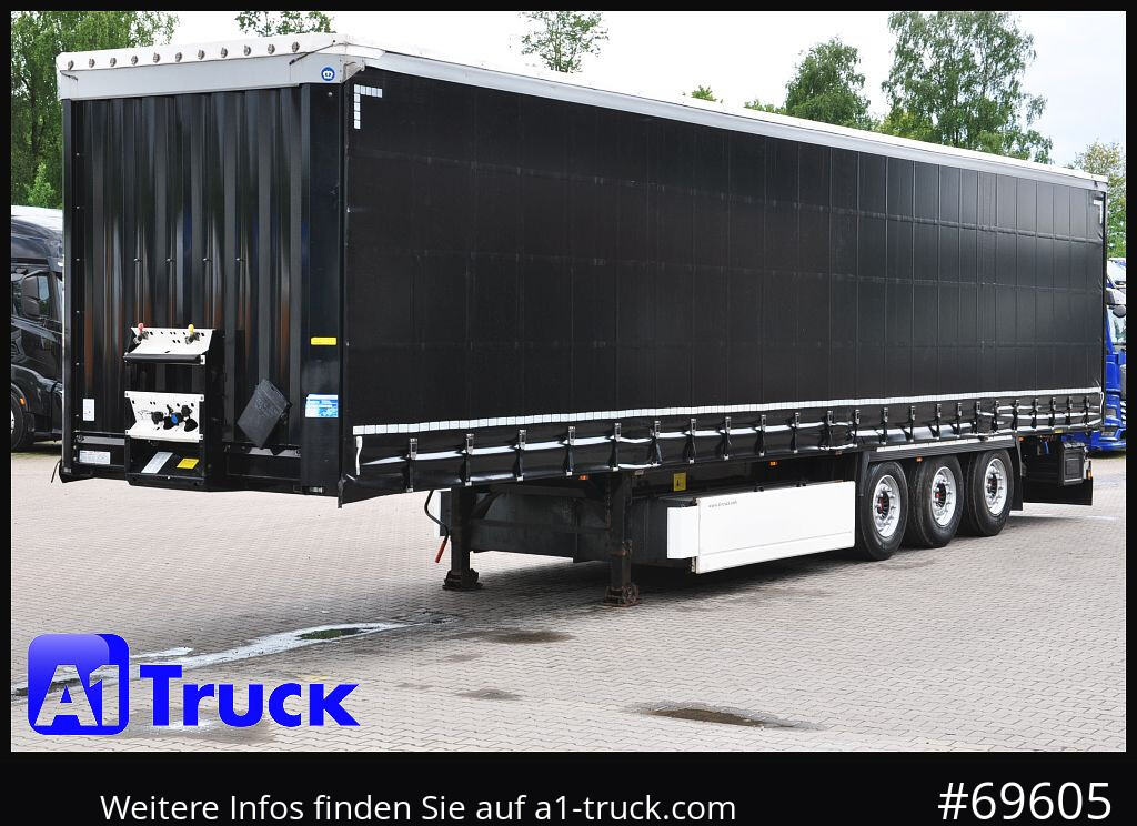 Semi-reboque de lona KRONE SD, Tautliner, neue Plane, 1 Vorbesitzer