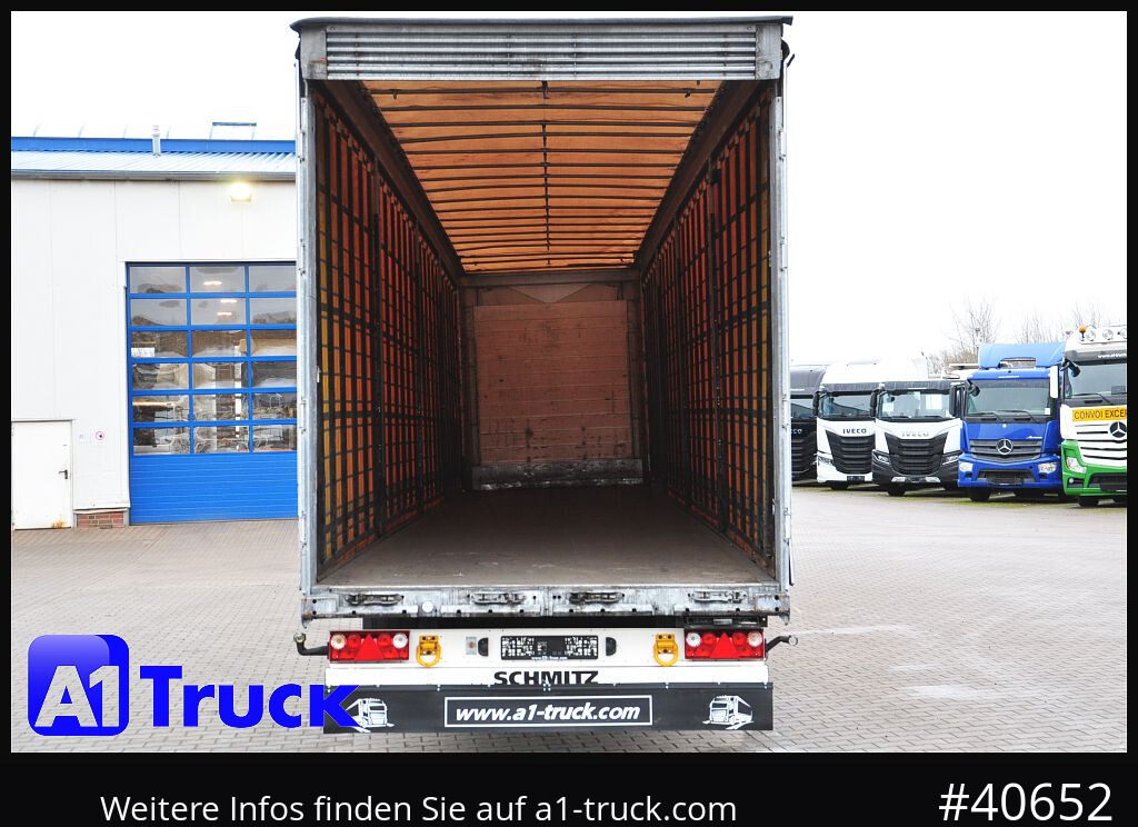Semi-reboque de lona SCHMITZ SCB  24, Mega, Varios