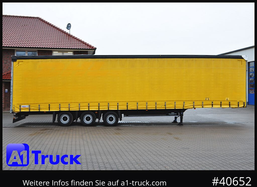 Semi-reboque de lona SCHMITZ SCB  24, Mega, Varios