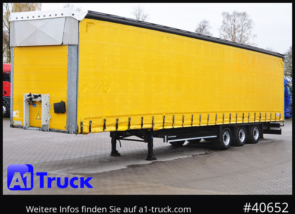 Semi-reboque de lona SCHMITZ SCB  24, Mega, Varios