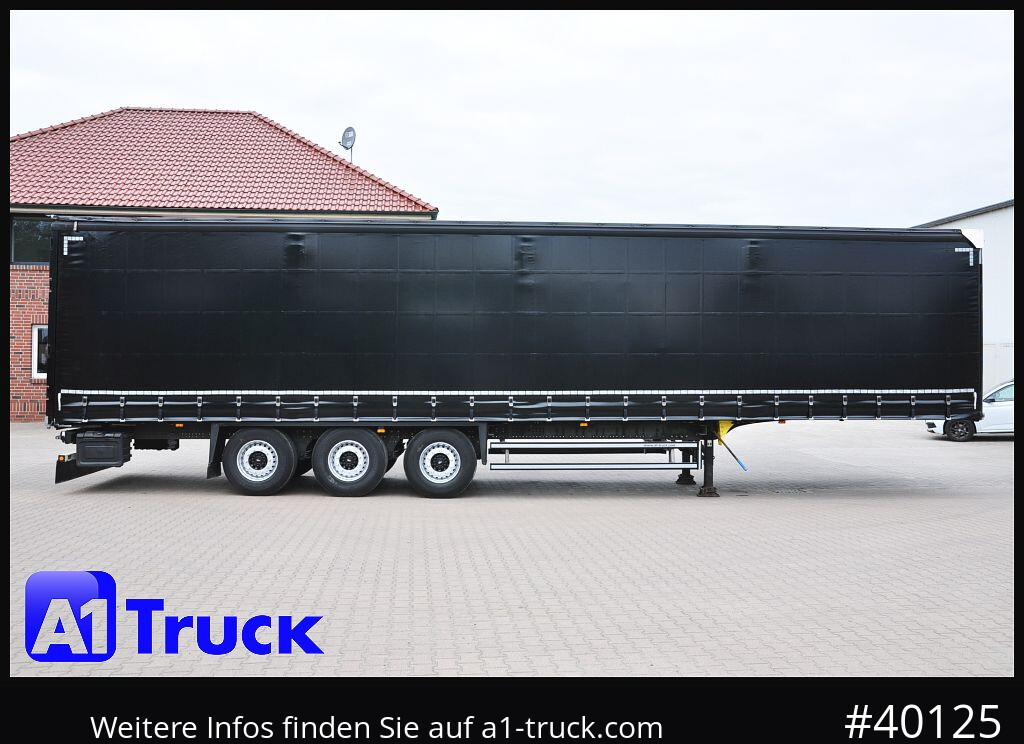 Semi-reboque de lona SCHMITZ SCB S3T, Tautliner, Standard, neue Plane, VDI 2700