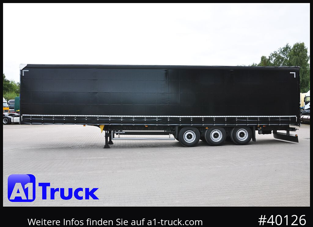 Semi-reboque de lona SCHMITZ SCB S3T, Tautliner, Standard, neue Plane, VDI 2700