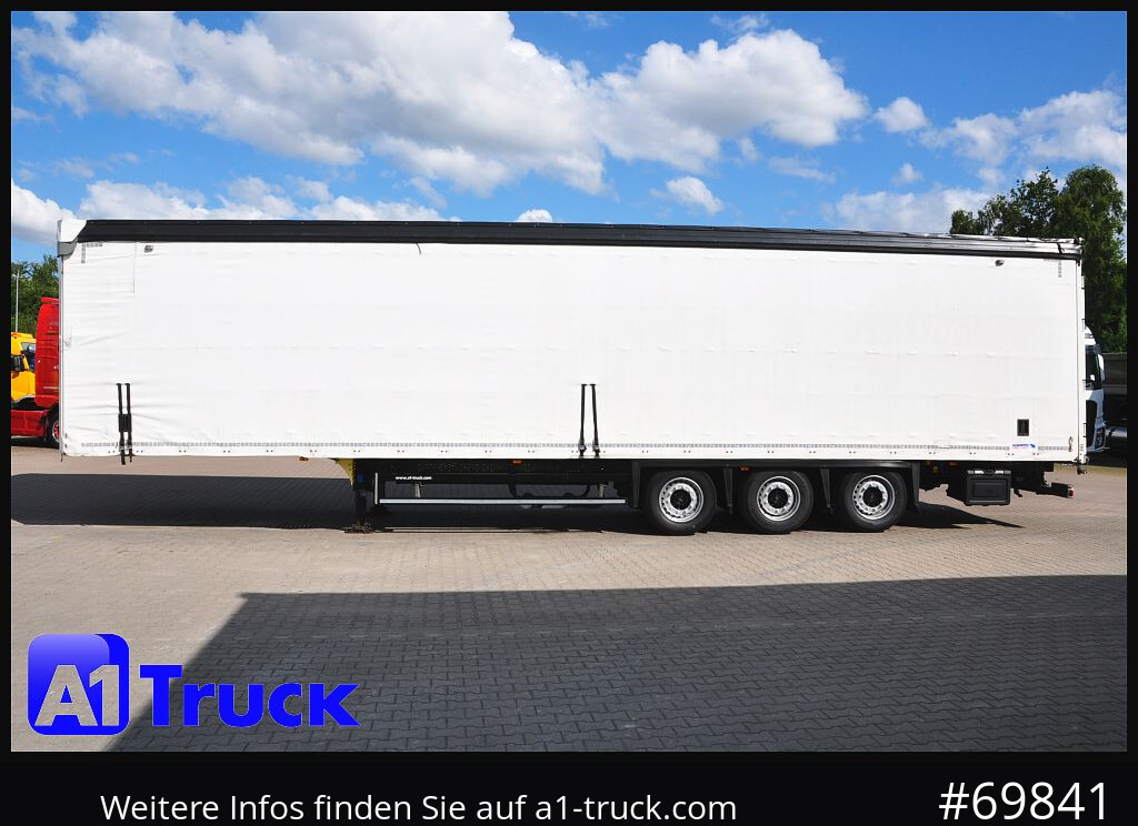 Semi-reboque de lona SCHMITZ SCS 24, Mega,Speed Curtain, Staplerhalterung 2900mm
