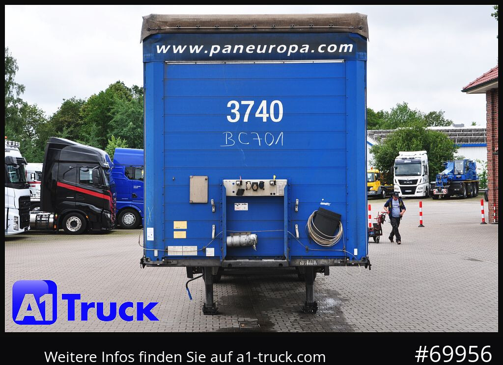 Semi-reboque de lona SCHMITZ SD Tautliner, Code XL, Bahn, verzinkt