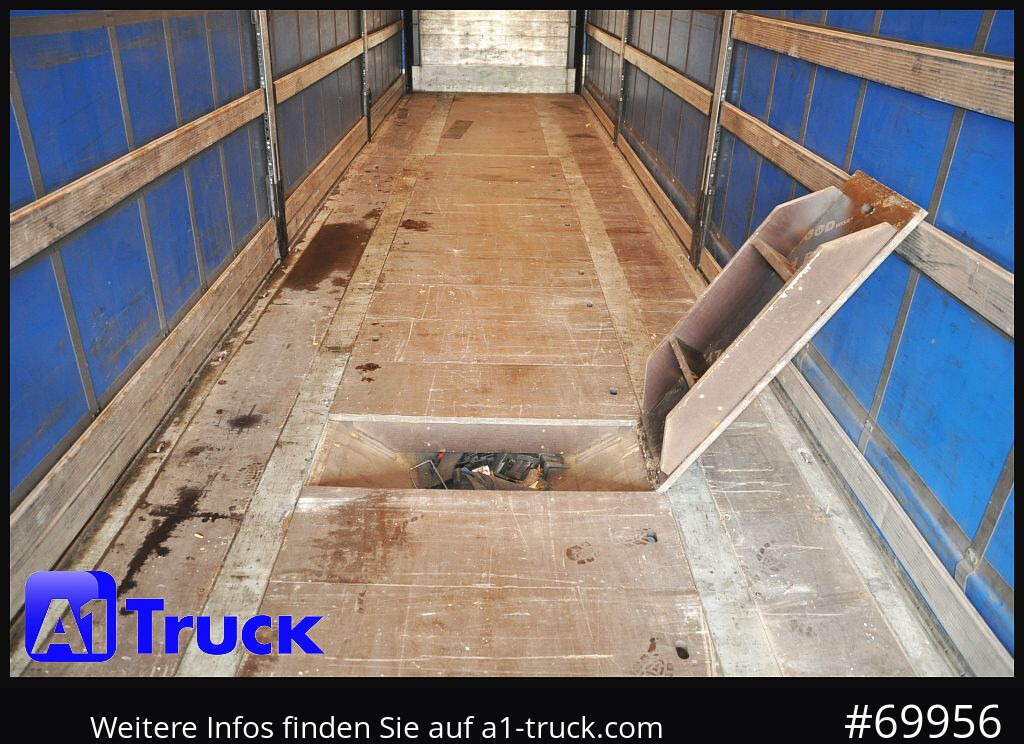 Semi-reboque de lona SCHMITZ SD Tautliner, Code XL, Bahn, verzinkt
