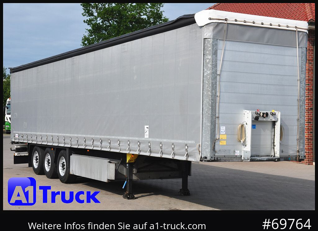 Semi-reboque de lona SCHMITZ SD Tautliner, Coil, Code XL,verzinkt, Liftachse, 1 Vorbesitzer