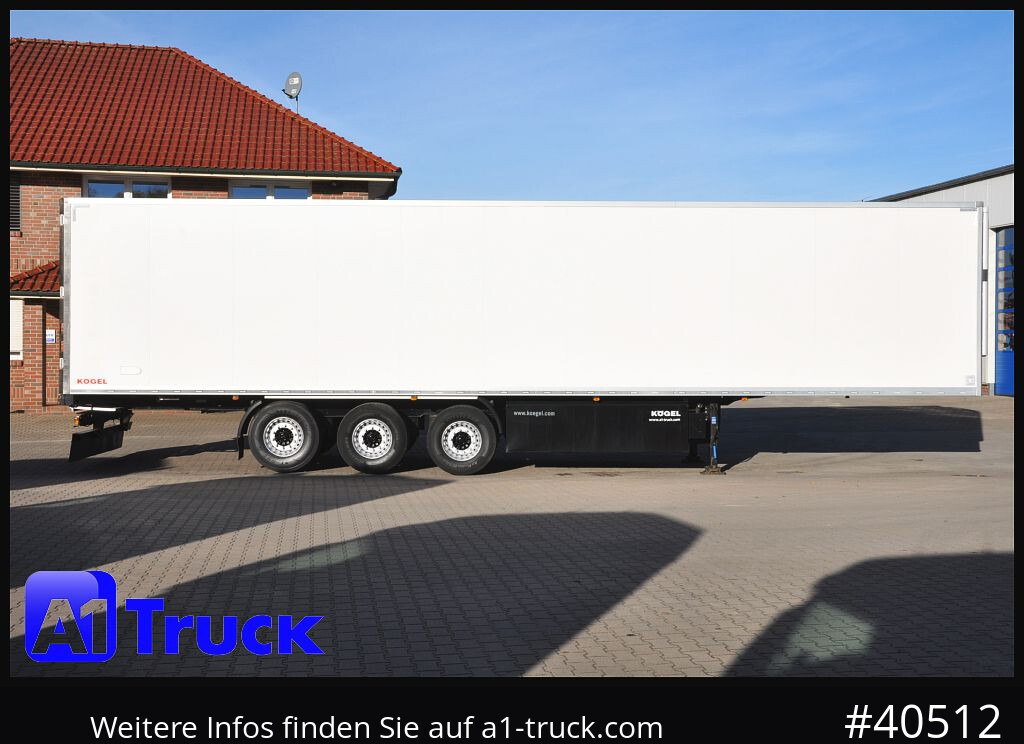 Semi-reboque frigorífico KOEGEL ThermoKing A400, Doppelstock, Blumenbreit