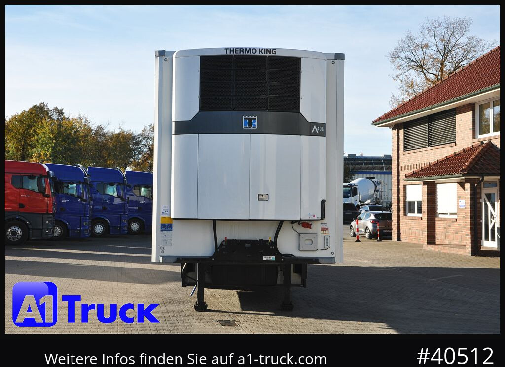 Semi-reboque frigorífico KOEGEL ThermoKing A400, Doppelstock, Blumenbreit