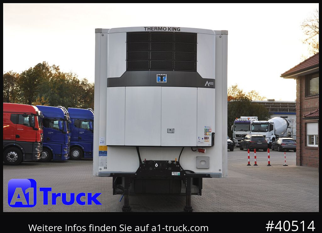 Semi-reboque frigorífico KOEGEL ThermoKing A400, Doppelstock, Blumenbreit