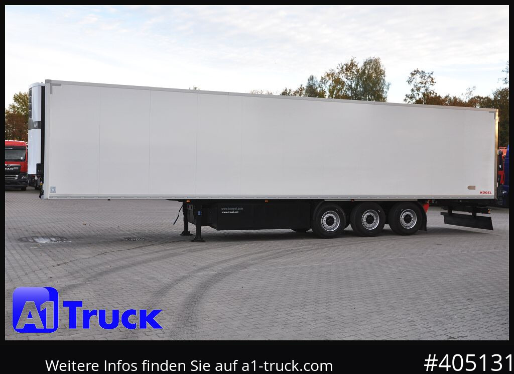 Semi-reboque frigorífico KOEGEL ThermoKing A400, Doppelstock, Blumenbreit