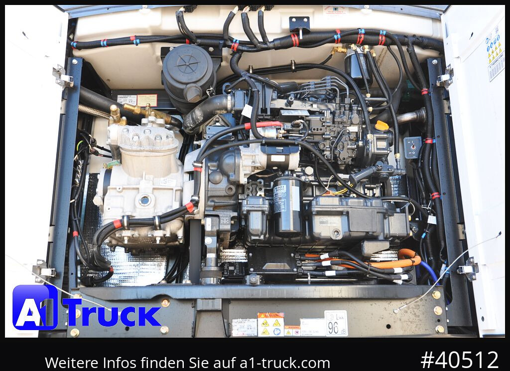 Semi-reboque frigorífico KOEGEL ThermoKing A400, Doppelstock, Blumenbreit