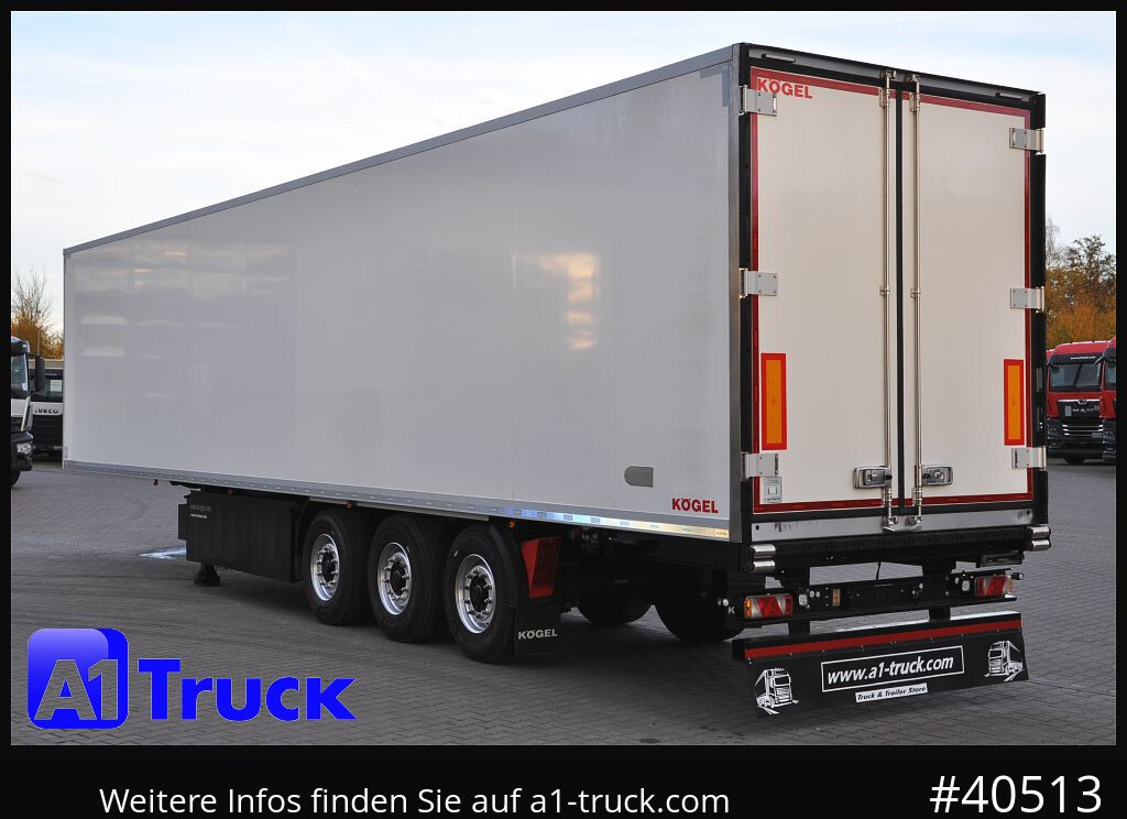 Semi-reboque frigorífico KOEGEL ThermoKing A400, Doppelstock, Blumenbreit