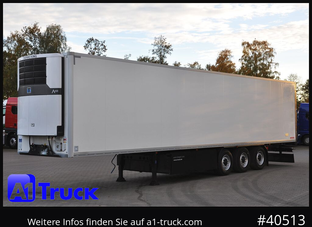 Semi-reboque frigorífico KOEGEL ThermoKing A400, Doppelstock, Blumenbreit