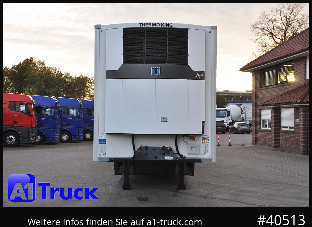 Semi-reboque frigorífico KOEGEL ThermoKing A400, Doppelstock, Blumenbreit