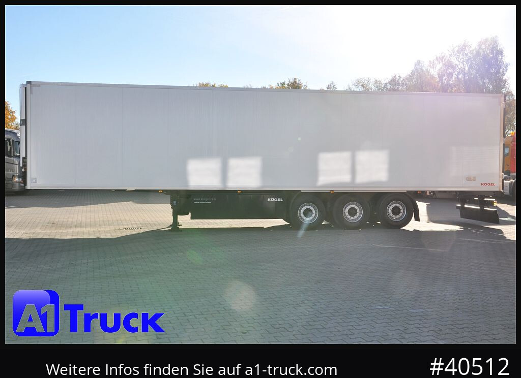 Semi-reboque frigorífico KOEGEL ThermoKing A400, Doppelstock, Blumenbreit