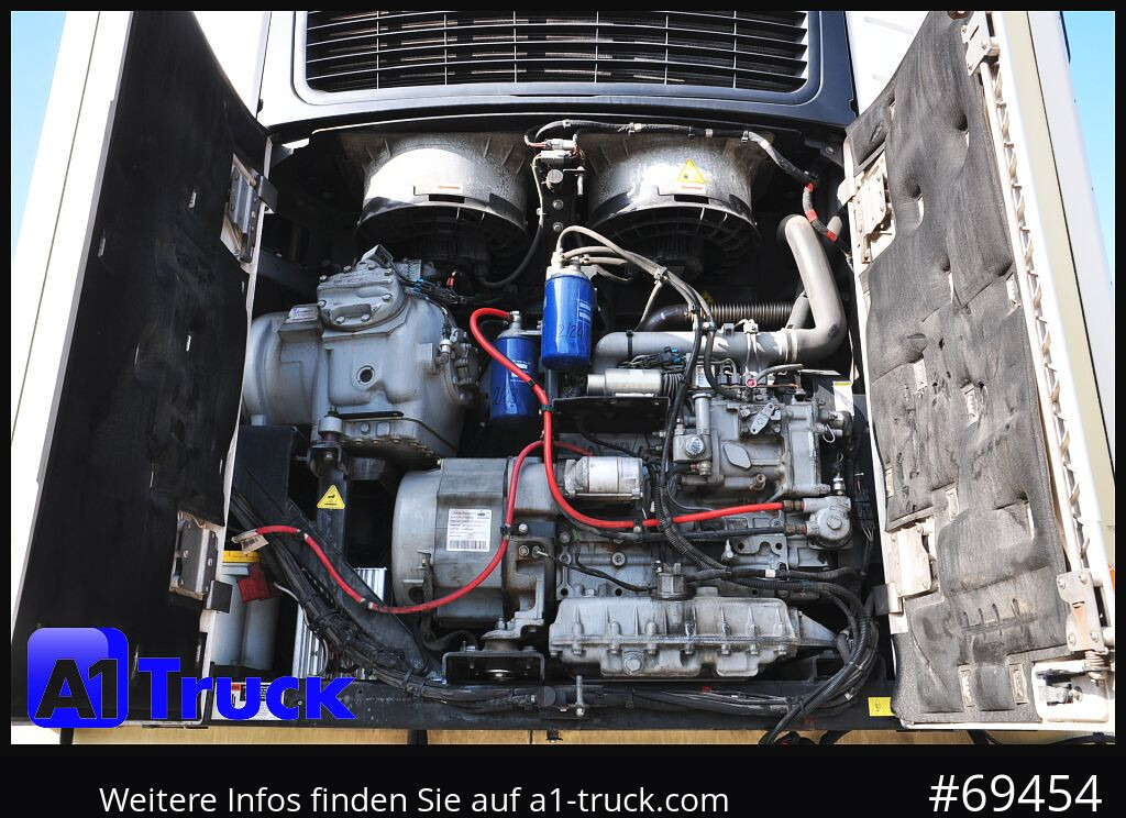 Semi-reboque frigorífico KRONE SDR 27 Carrier 1950 Mt. Doppelstock Lift,