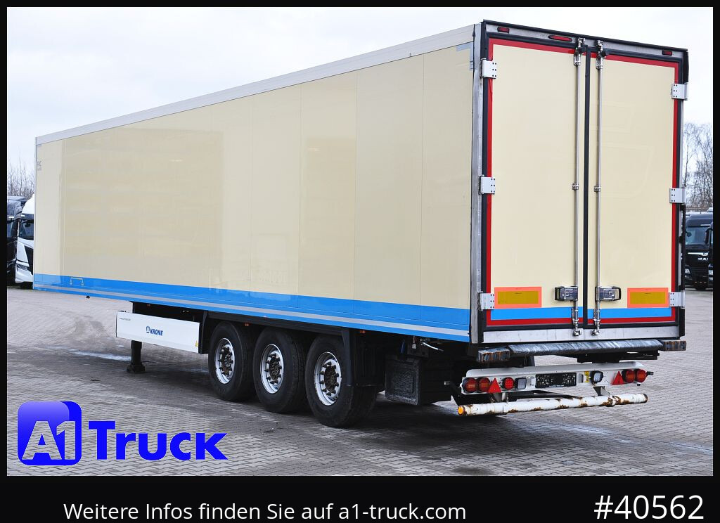 Semi-reboque frigorífico KRONE SDR 27 Carrier 1950 Mt. Doppelstock Lift,TÜV 07/2026