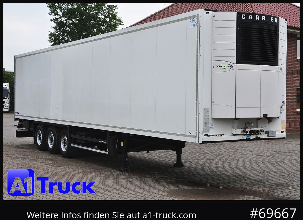 Semi-reboque frigorífico SCHMITZ SKO 24, Carrier,1950 MT, Multitemp,  Blumenbreit,
