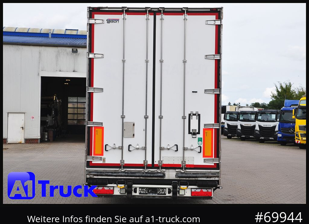 Semi-reboque frigorífico TALSON Mega, Rollfracht Luftfracht,, Air Cargo, 1668 Stunden